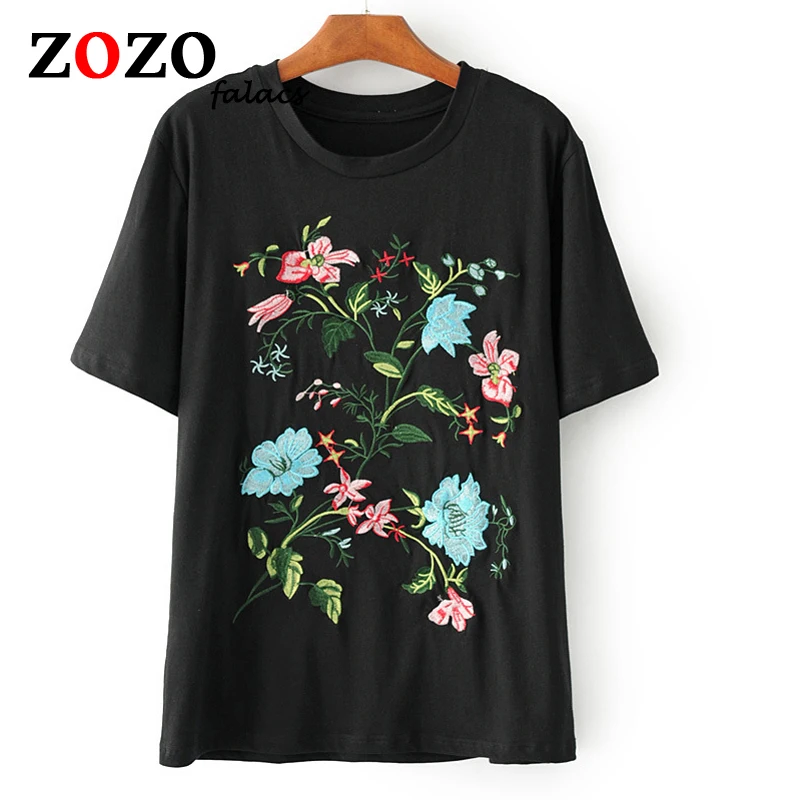 Falacs zozo сезон: весна–лето Повседневное модные Prairie Chic сладкий Для женщин Футболки