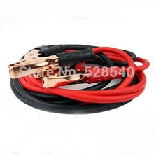 1 UNIDS 2.2 M batería de Coche cable eléctrico cable De Alimentación de emergencia 500 Ejemplos con clip de la batería más tambaleante