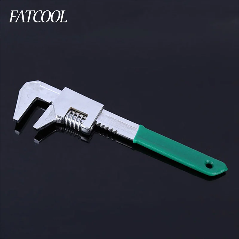 10 inch Adjustable Multi Functional F Shaped Right Angle Wrench Metric Large Opening Universal