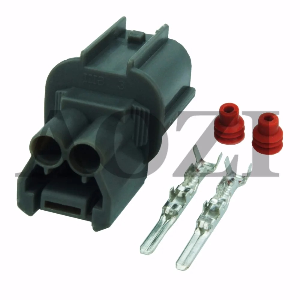 

10 Sets Kit HW Series Horn Connector/ Voltage Regulator Connector /2 PINS/2MM Series/Waterproof/Male Connectors 6181-0070