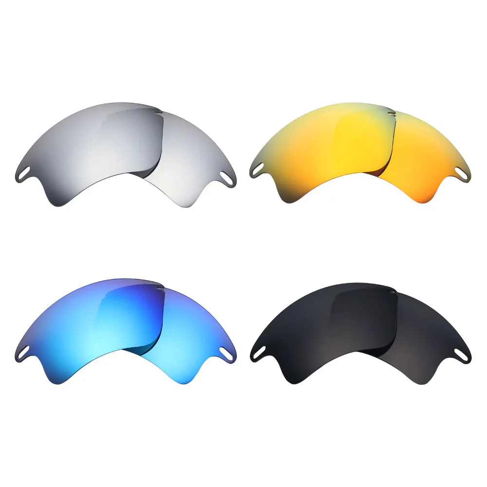 4 Pairs Mryok POLARIZED Replacement Lenses for Oakley Fast Jacket XL ...