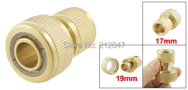 Pass Water Garden  Solid Brass Hose Repair Female Quick Connector