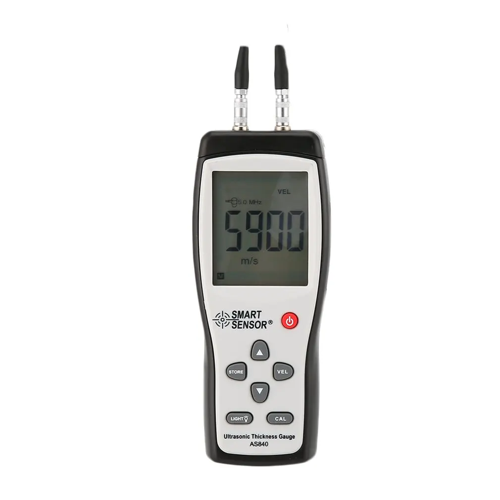 

SMART SENSOR AS840 Digital Ultrasonic Thickness Gauge Sound Velocity Meter Metal Depth tester Smart Sensor with LCD display Sale