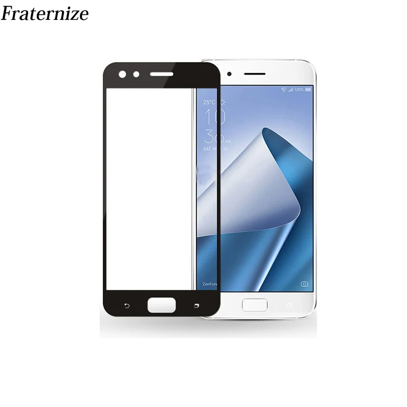 Полноэкранная защита закаленное стекло для Asus Zenfone 4 ZE554KL Pro Selfie полноэкранная