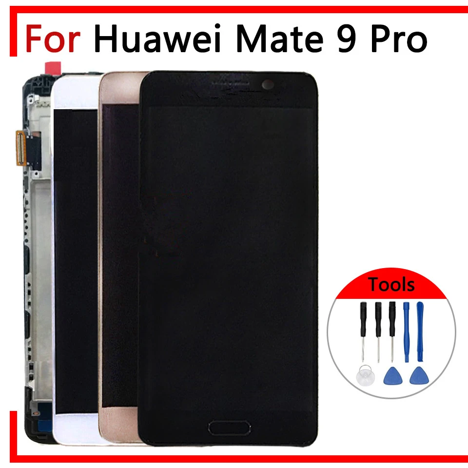 

New Original 5.5" Display For Huawei Mate 9 Pro LCD Touch Screen Digitizer Assembly with Frame Replacement Parts High Quality
