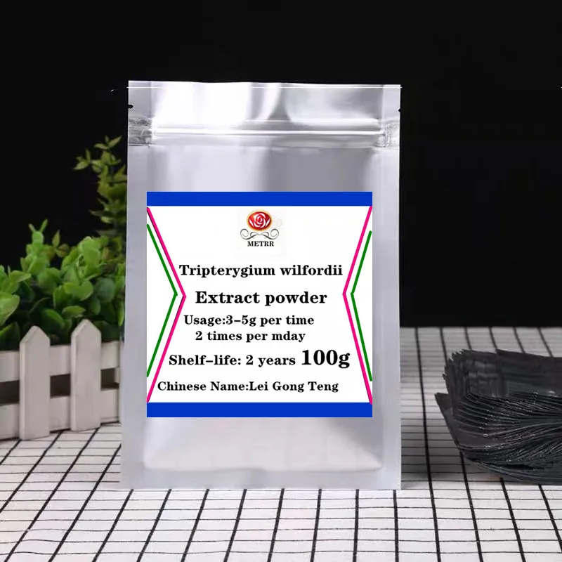 

Wild Pure Tripterygium Wilfordii Extract Powder, Raytheon Vine, for Rheumatoid Arthritis, Promote Skin Metabolism, Free Shipping