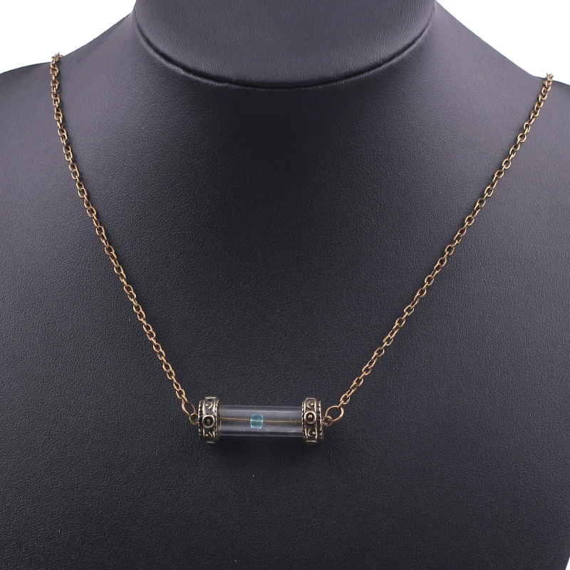 

Wholesale 20pcs Avengers 3 Infinity War Thor Loki Space Stone Pendant Necklace Blue Tesseract in Terrarium Jewelry Accessories