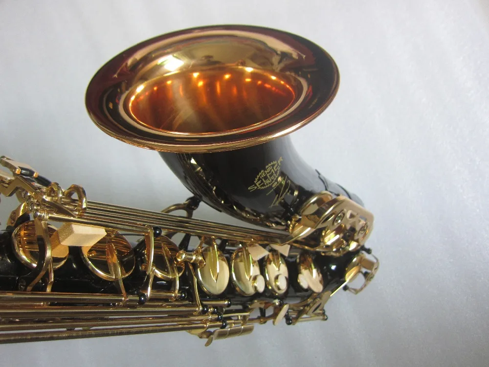 

high quality Black tenor saxophone Professional level B STS-54 Gold keys sax music instrument Saxophone Perfect sound