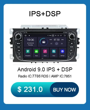 Best NaviFly 2 Din Android 9.1 car dvd GPS for FORD/Focus/S-MAX/Mondeo/C-MAX/Galaxy AutoRadio multimadia stereo player 2G RAM 7708IC 1