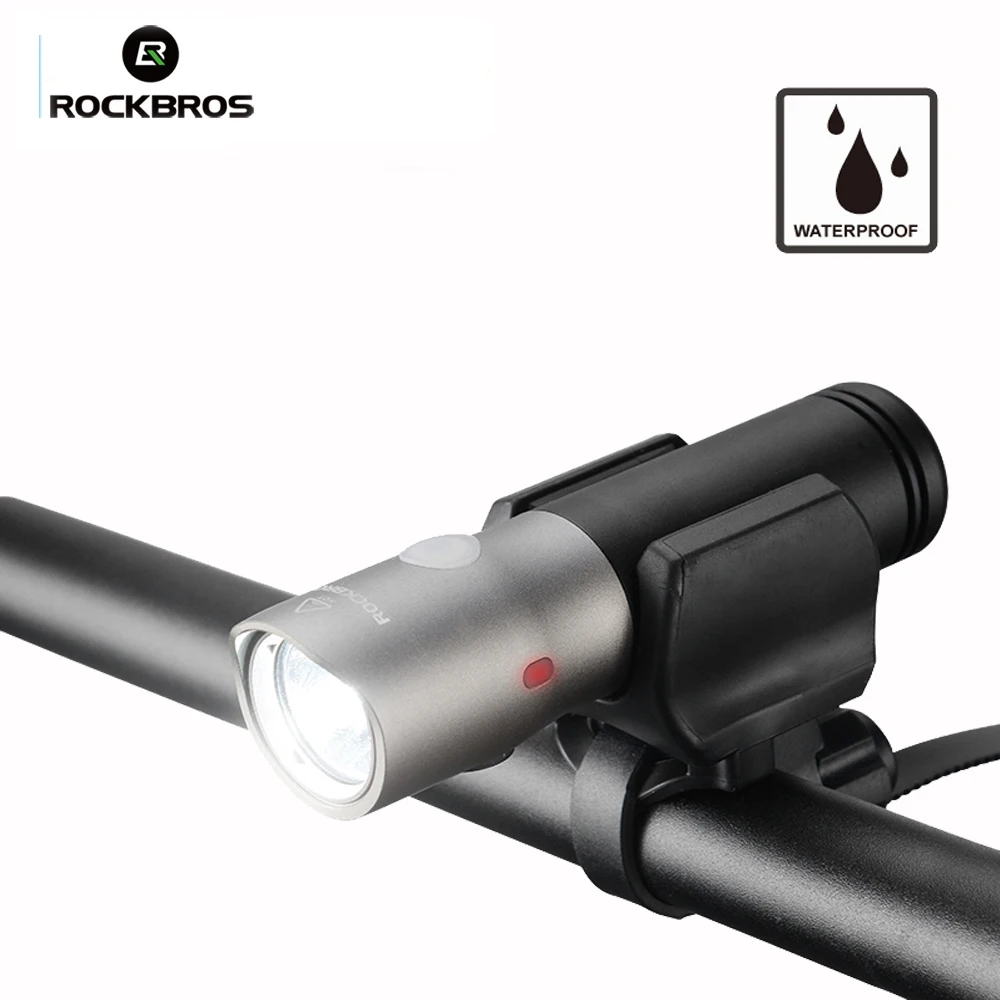 

ROCKBROS Bike Bicycle Light Waterproof IPX6 USB Rechargeable 3000 MAh Power Flashlight MTB Accessories Bisiklet Aksesuar