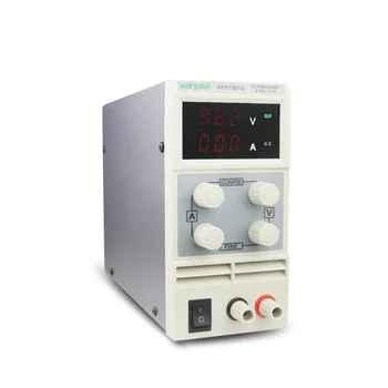 

KPS1201D Adjustable High precision double LED display switch DC Power Supply protection function 120V1A 110V/220V 0.1V/0.01A EU