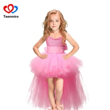 Г. Платье-пачка для девочек детское фатиновое платье с регулируемым ремешком и высоким низом, платье для девочек на день рождения, свадебное платье из тюля костюмы на Хэллоуин