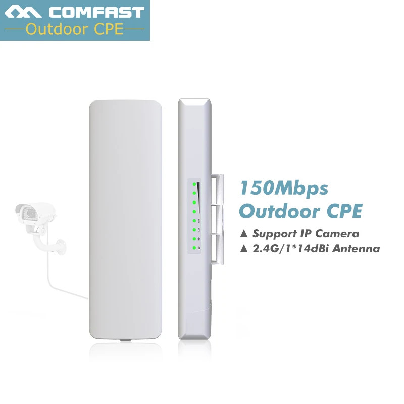 

3-5km Comfast cf-e214nv2 Wireless bridge wifi AP Long Range CPE WIFI Signal Booster Amplifier Outdoor wifi repeater Cover range