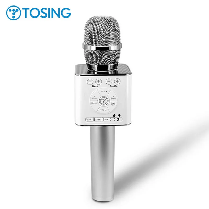 Original Brand Tosing Q9 04 wireless Karaoke Microphone Bluetooth Speaker 2-in-1 Handheld Sing & Recording Portable KTV Player-1-1