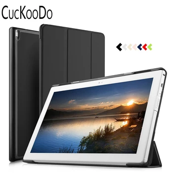 

CucKooDo Ultra Lightweight Slim Smart Cover Case Stand with Auto Wake / Sleep Feature for Lenovo TAB 4 10 PLUS Tablet