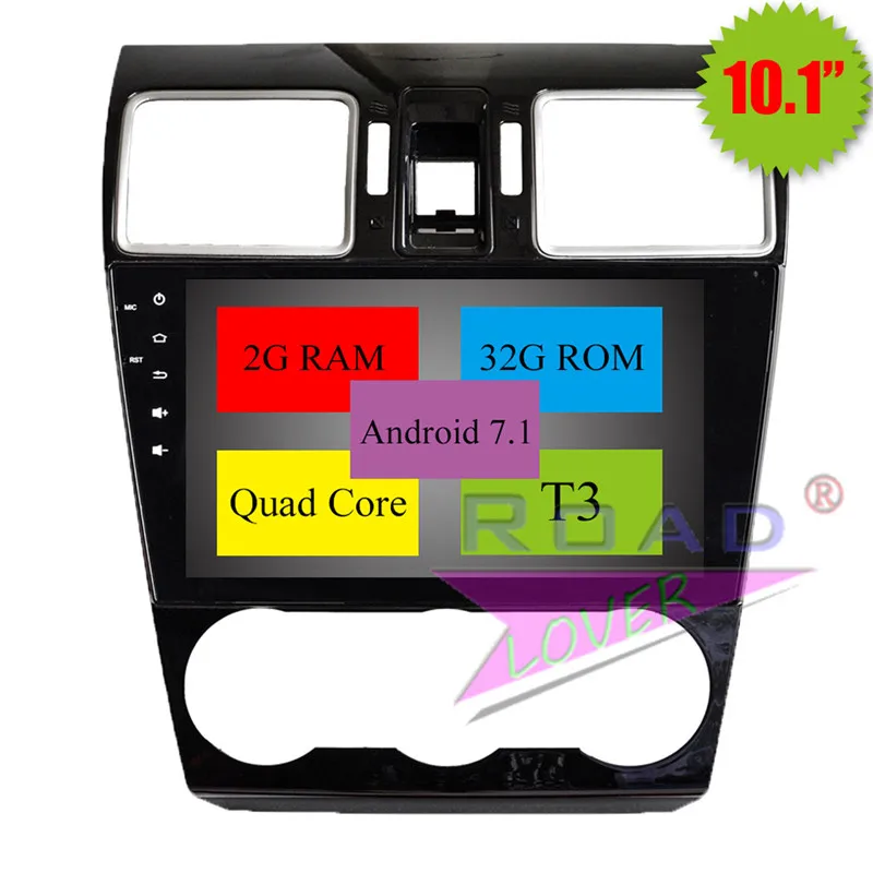 Cheap Autoradio Android 8.1 Car Multimedia Player For Subaru WRX Forester 2013 Stereo GPS Navigation 2 Din Auto Head Unit 8 Core 64G 9