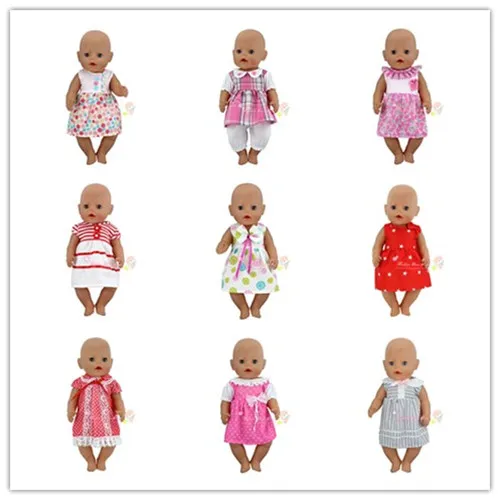 13Sstyle Choose Beautiful Dress Clothes Wear fit 43cm Baby Born zapf Children best Birthday Gift