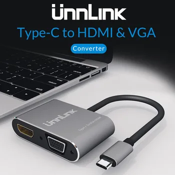 

Unnlink USB-C to HDMI Converter Type C to HDMI 4K Thunderbolt3 to HDMI for MacBook Galaxy s8 s9 s10 Dex mode p20 p30 mate20