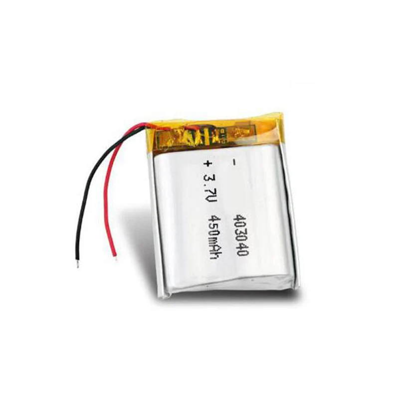 3,7 V 450mAh 403040 литий-полимерный Li-Po литий-ионный аккумулятор для MP3 MP4 gps Bluetooth Тахограф Автомобильный видеорегистратор