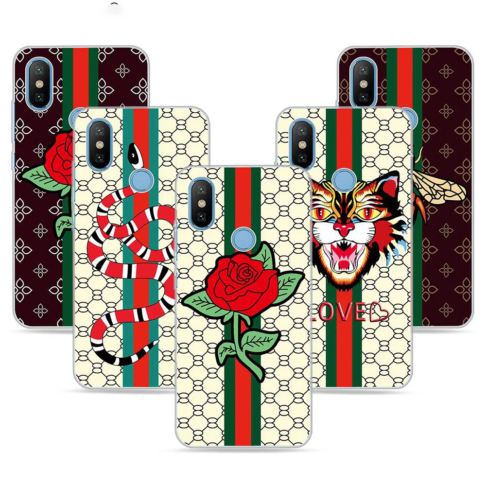 For Xiaomi Mi A2 Case 5 5S Plus Cover Silicone Soft TPU 6 Mix 2S mi 6X Coque Capas |