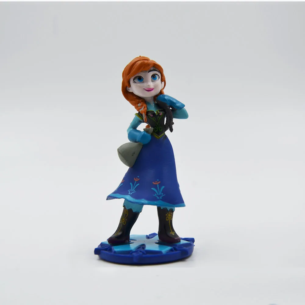 Игрушки для Диснея 3 шт. в наборе пластиковые фигурки игрушки Эльза Анна