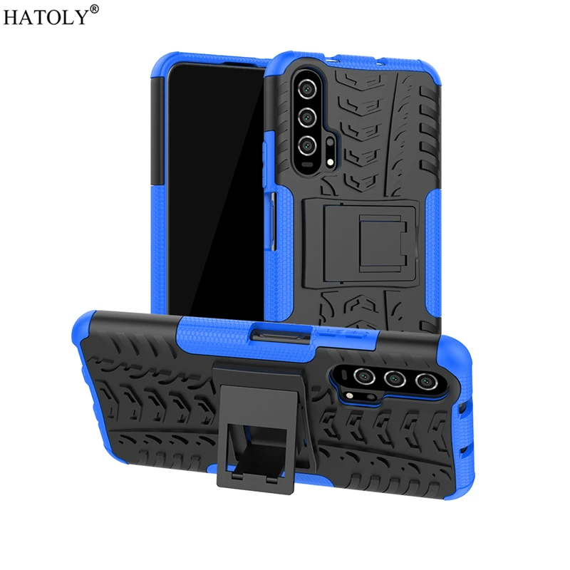 

For Cover Huawei Honor 20 Case Anti-knock Heavy Duty Hard Armor Cover For Honor20 Silicone Phone Bumper Case For Huawei Honor 20