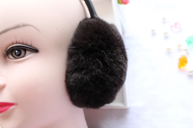 natural rex rabbit fur earmuffs (24)