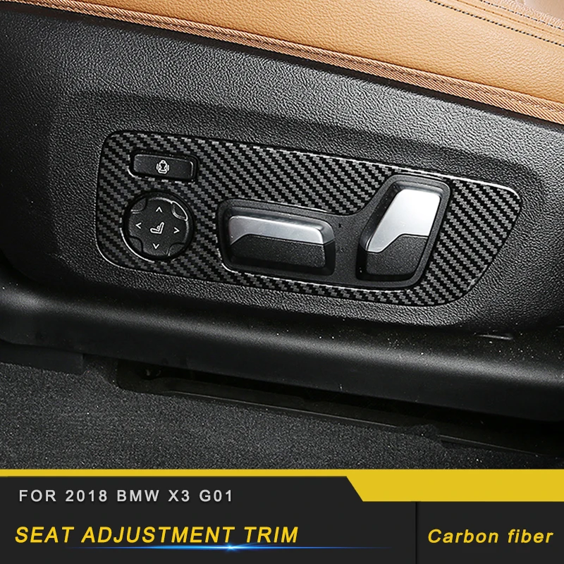 

Interior Seat Adjusting Switch Button Frame Trim Stainless for 2018 BMW X3 G01