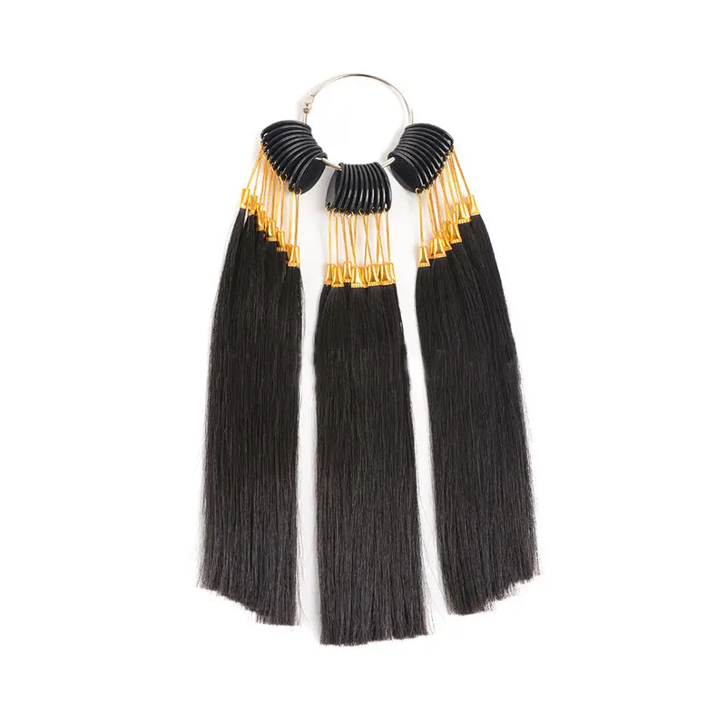 L-email wig 30pcs/set 8inch 100% Human Virgin Hair Color Ring for Hair Extensions Salon Hair Dyeing Sample Can Be Dye Any Color L-email wig 30pcs/set 8inch 100% Human Virgin Hair Color Ring for Hair Extensions Salon Hair Dyeing Sample Can Be Dye Any Color