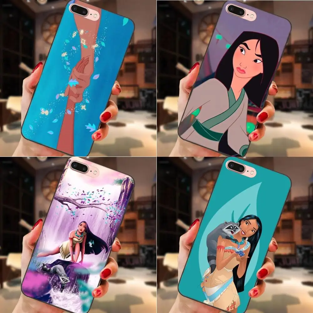 

Cartoon Pocahontas Anime For Huawei Honor 5A 6A 6C 7A 7C 7X 8A 8C 8X 9 10 P8 P9 P10 P20 P30 Mini Lite Plus Soft TPU Custom Phone