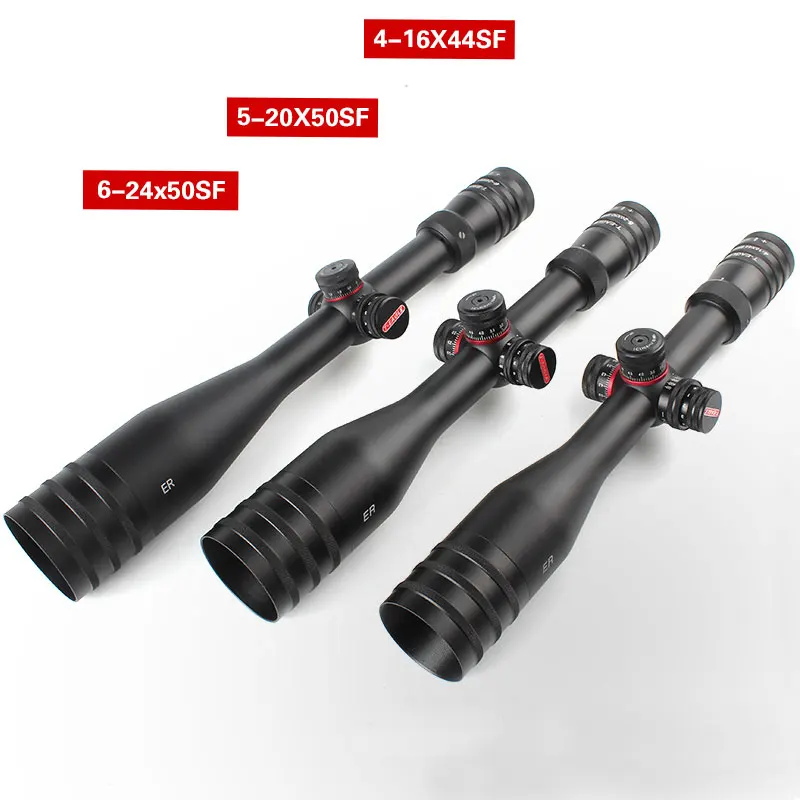 

HD Hunting Scopes 4-16X44 Optics Rifle Scopes 5-20X50 Tactical 6-24X50 SFIR Optical Sights Shock Resistant For Airsoft Air Guns