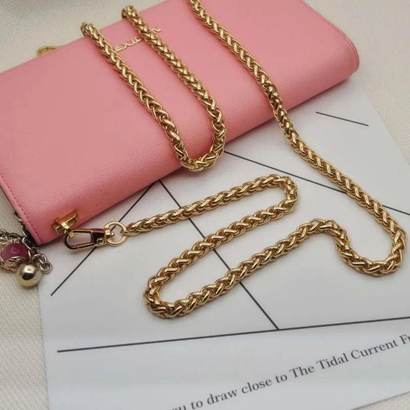  woman fashion bags accessory chain fashion new wallet accessroies chain handbag Solid Chain handle shoulder bag strap (13)