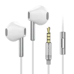 Наушники для занятий спортом микрофон HiFi тяжелый бас отрезать шума In-Ear стерео наушники гарнитура 3,5 мм с наушниками для iPhone xiaomi