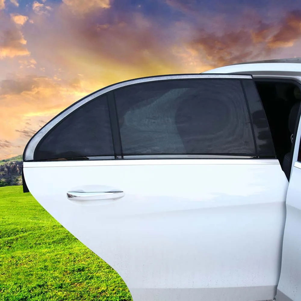 Universal 54*110 cm Car Window Sun Shade UV Protection Sun Shade Mesh Protection Against Mosquito Dust