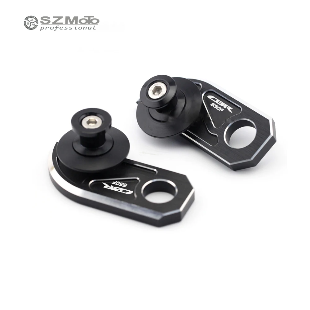 

For HONDA CBR 650F CBR650 CBR650F 2014-2018 Motorcycle Accessories Aluminum Swingarm Spools slider stand screws Logo CNC