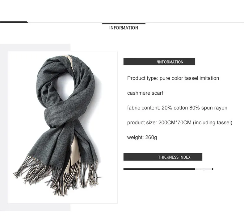 1 (4)Winter Scarf Women Men Luxury 2018 Double sided splice Tartan Cashmere Winter Warm Square Plaid Wool Shawl In Women Scarves