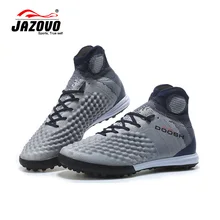 2018 Jazovo Soccer Shoes IC Breathable Superfly FG Football Boots Cushion Waterproof Sneakers High Ankle Shoe Size39-45