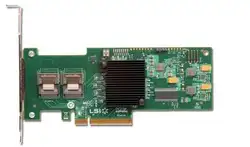 Адаптер raidstorage ServeRAID M1015 SAS/SATA контроллер 46C8933 б/у 8 Порты и разъёмы SFF8087 PCI-E 2,0X8 6 ГБ/сек. карты