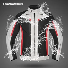 HEROBIKER осенне-зимняя мотоциклетная Мужская куртка водонепроницаемая ветрозащитная мотоциклетная куртка для верховой езды Мото куртка Moto Cross