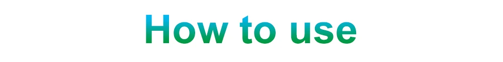how to use 1