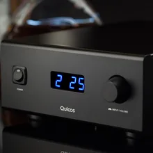 QLS HIFI QA690 чистый полный цифровой аудио усилитель вход PC USB/коаксиальный* 2/оптический/RCA мощность ручка 160 Вт* 2 поддержка DSD 24 бит/192 кГц