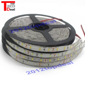 

LED Strip 5730 Waterproof DC12V Flexible LED Light 60LED/m 5m/lot Brighter than 5050 5630 LED Strip