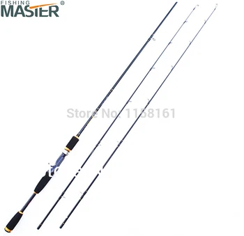 

Free Shipping By EMS/UPS Baitcasting Carbon 2.1M Spining Fishing Lure Rod 1.98M 2.4M