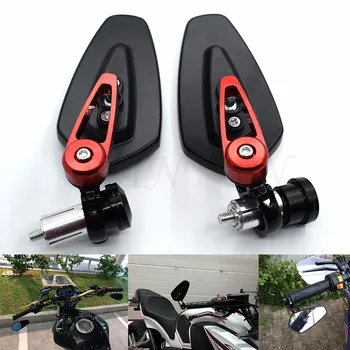 

Universal 7/8"" 22mm handle bar motorcycle bar end mirror Motorcycle Mirror for ktm 125/200/390 duke 690 SM 690SM