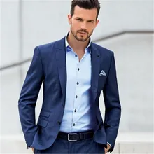 Лидер продаж индивидуальный заказ мужской костюм для свадьбы, комплект из 2 предметов(куртка+ штаны+ галстук-бабочка) bridgegroom Жених выпускного вечера Masculino Trajes De Hombre Блейзер 176