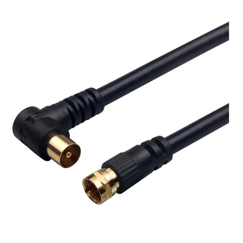 2018 new high quality Male to male TV coaxial cables extension wire TV