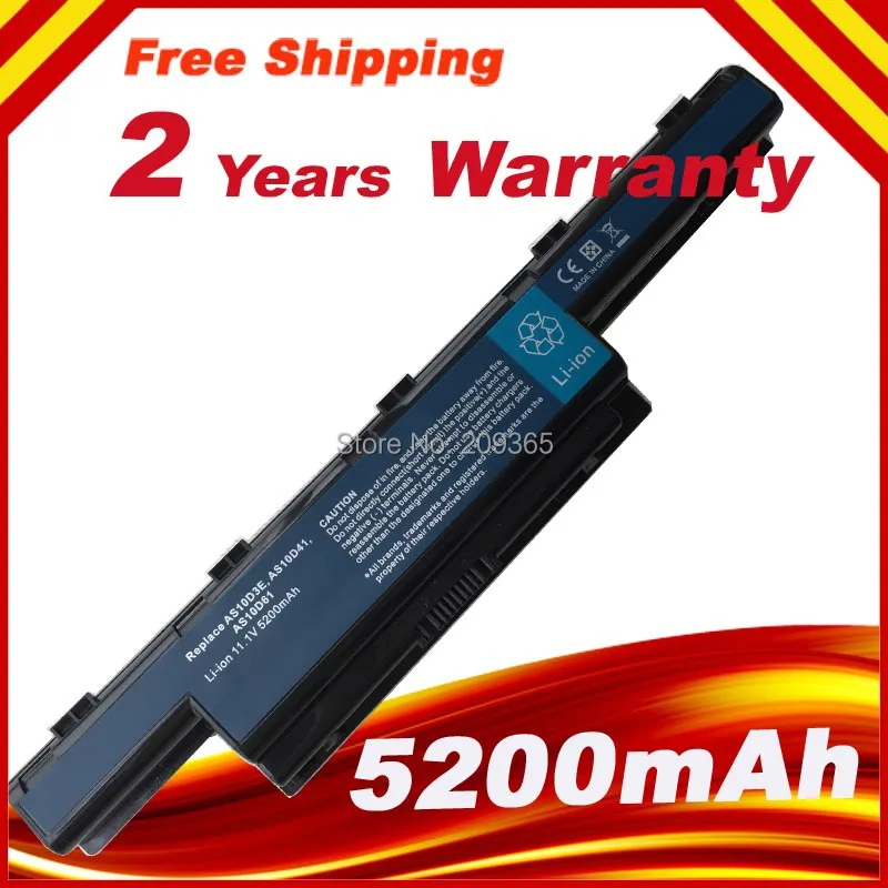 Фото Аккумулятор для ноутбука Packard Bell Easynote TK81 TK83 TK85 TK87 TK36 TK37 TXS66HR TS11HR TS11SB TS13HR TS13SB 6 ячеек №1