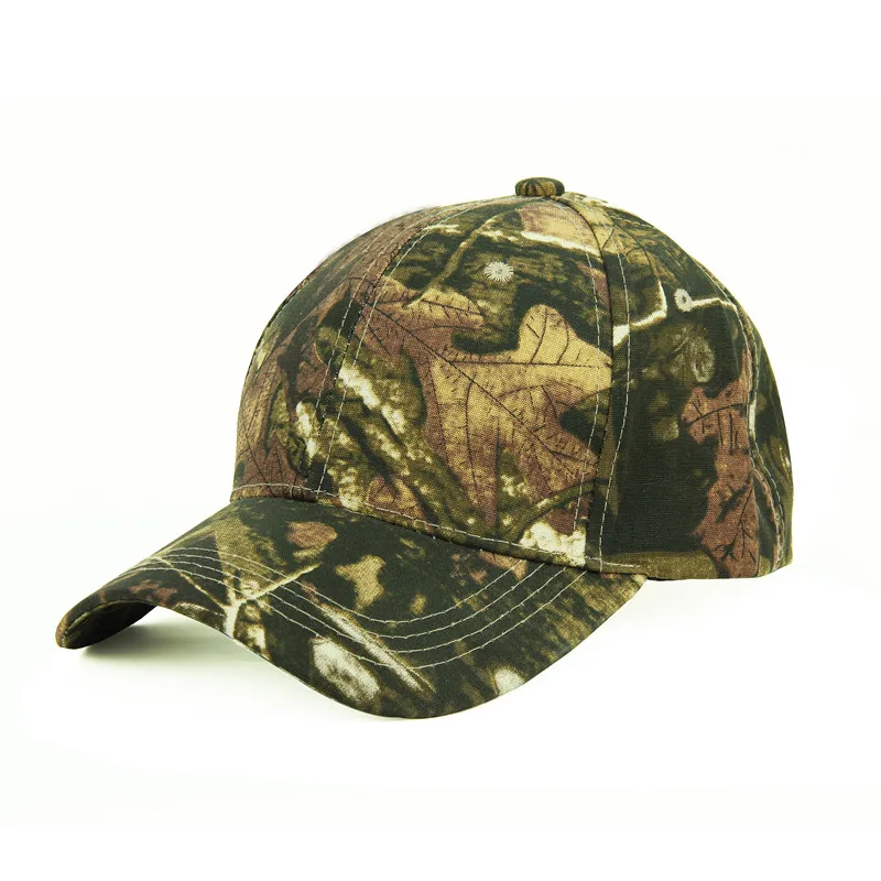 New Green Camo Baseball Cap Fishing Caps Men Outdoor Hunting Camouflage Jungle Hat Airsoft
