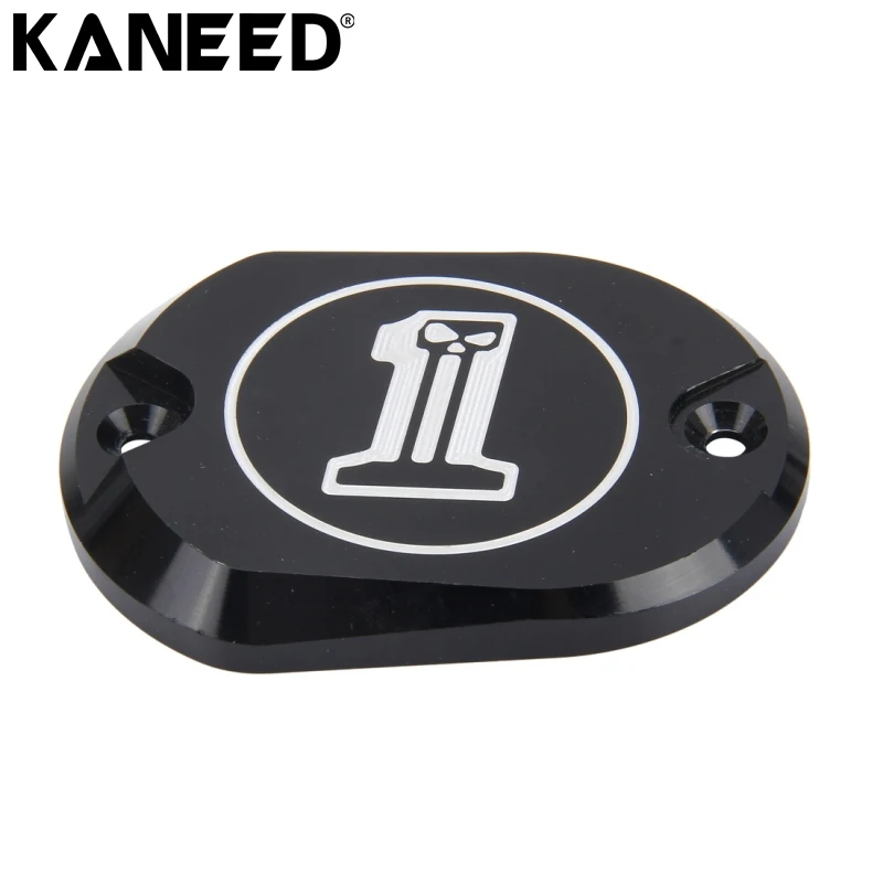 

Motorcycle Fuel Tank Cover KANEED Motorcycle Aluminum Engine Cover Engine Oil Tank Pump Cover Tank Cap for Harley XL883/ 1200