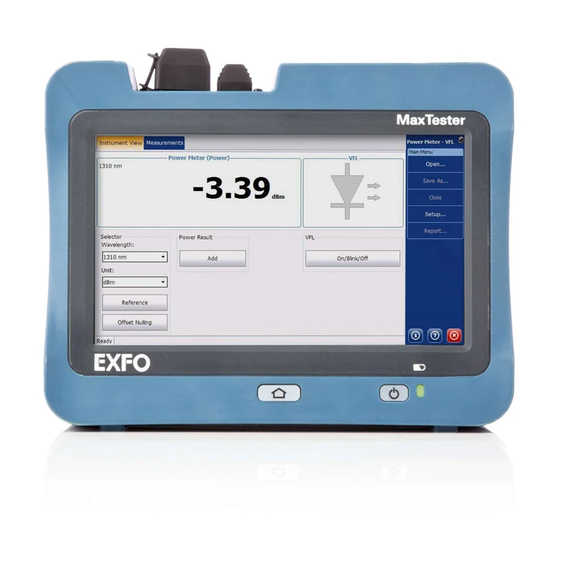 Поставка EXFO MaxTester последней мили OTDR 715B 1310nm/1550nm 30/28dB Оптический измеритель коэффициента отражения методом временных интервалов OTDR по DHL